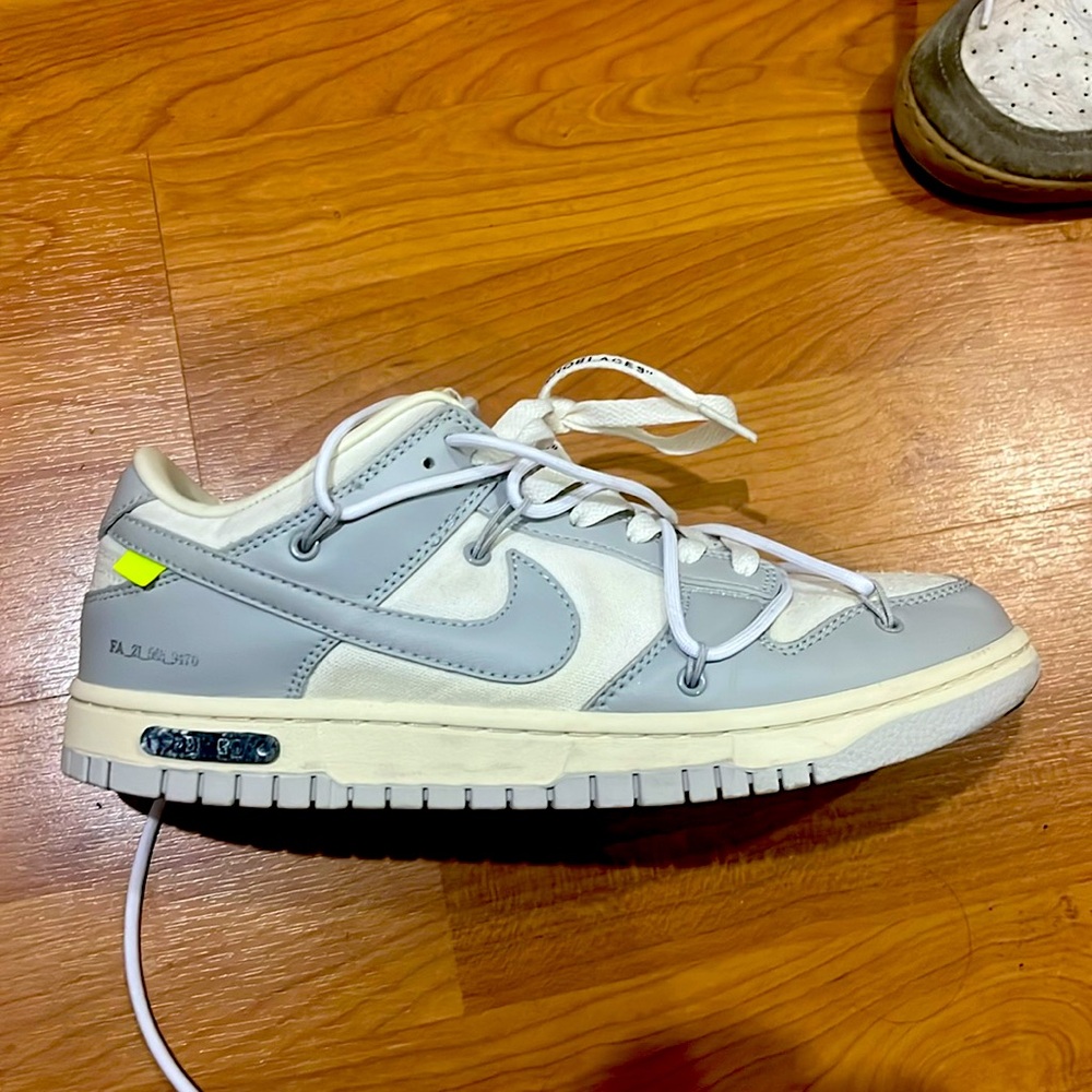Men off white dunks lot 49